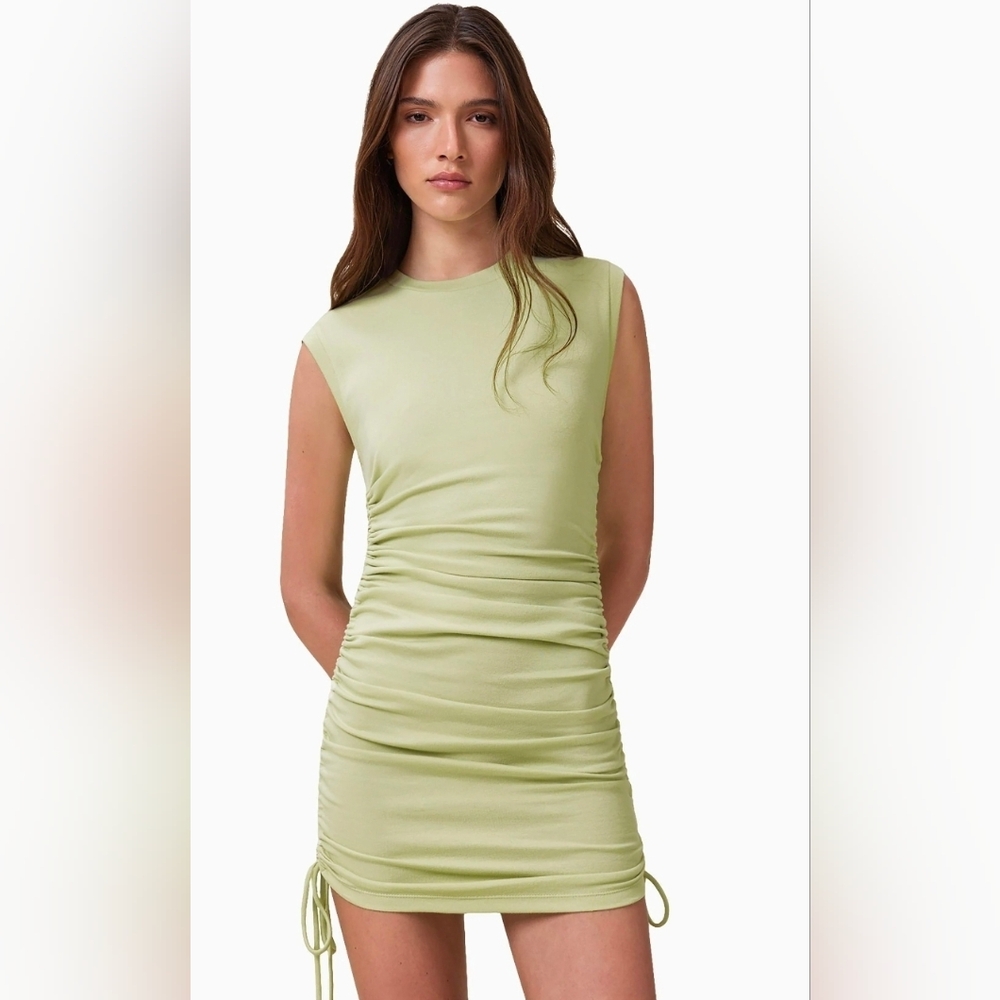 NWOT | All Saints Green Sonny Mini Dress | Size 2 | Festival